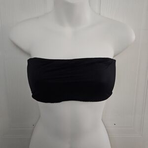 Aerie Black Bandeau Strapless Bra